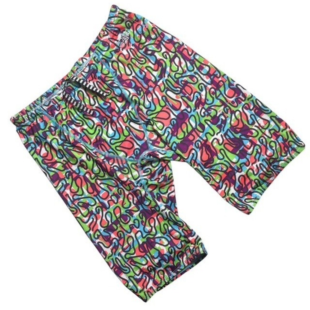 Dolfin Uglies Mens Sz M 34 Jammer Swim Shorts Graphic Print Swimwear-1828